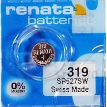Renata Batteries 319/SR527SW Button Cell Watch Battery (5 Pack)
